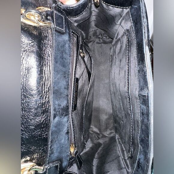 Michael Kors Whitney Large Quilted Leather Satchel Shoulder Black - Picture 7 of 9